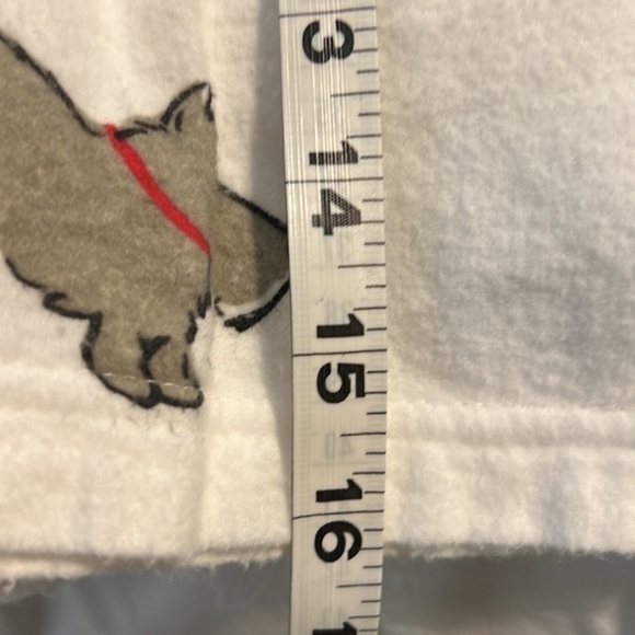 🐾Cypress,Scottie Dog Flannel Pajamas Set, Excellent Condition, Price is Firm, M - Picture 8 of 9